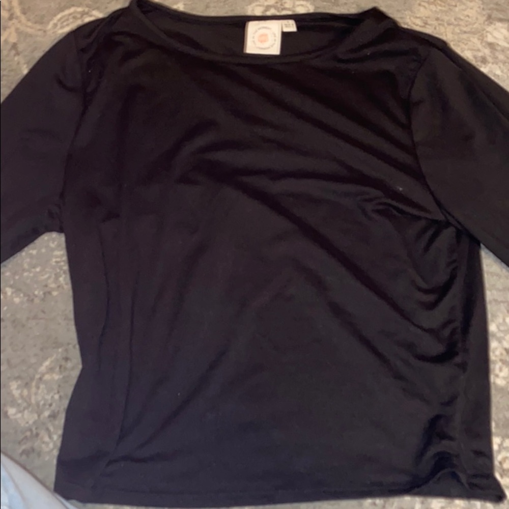 Live in the Moment black long sleeve shirt